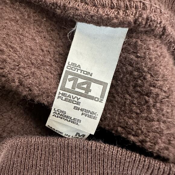 ghetto rodeo virgensita chocolate Brown Cropped Pullover Size M - Picture 7 of 7